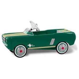 Hallmark Kiddie Car Classics Ornament 1965 Mustang Green 2007 New In Box